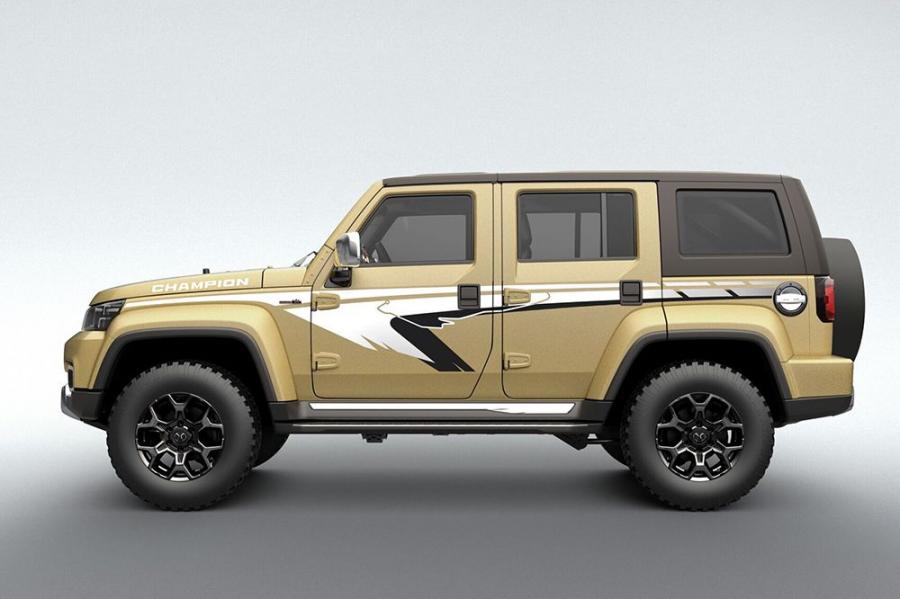  BAIC Beijing BJ40L Taklimakan Rally Champion Edition 2018 года  (фото 6 из 11)